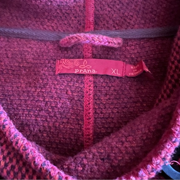 Prana Ebba Sweater XL Wool Blend - Picture 5 of 10